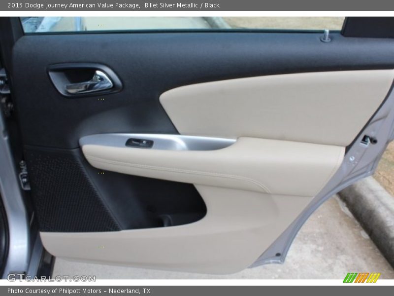 Billet Silver Metallic / Black 2015 Dodge Journey American Value Package