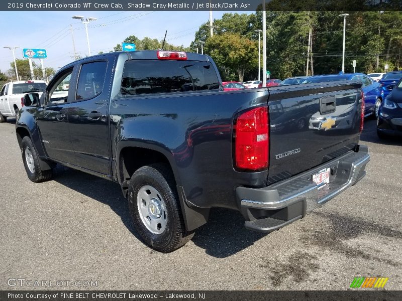 Shadow Gray Metallic / Jet Black/Dark Ash 2019 Chevrolet Colorado WT Crew Cab