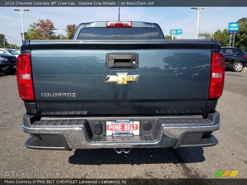 Shadow Gray Metallic / Jet Black/Dark Ash 2019 Chevrolet Colorado WT Crew Cab