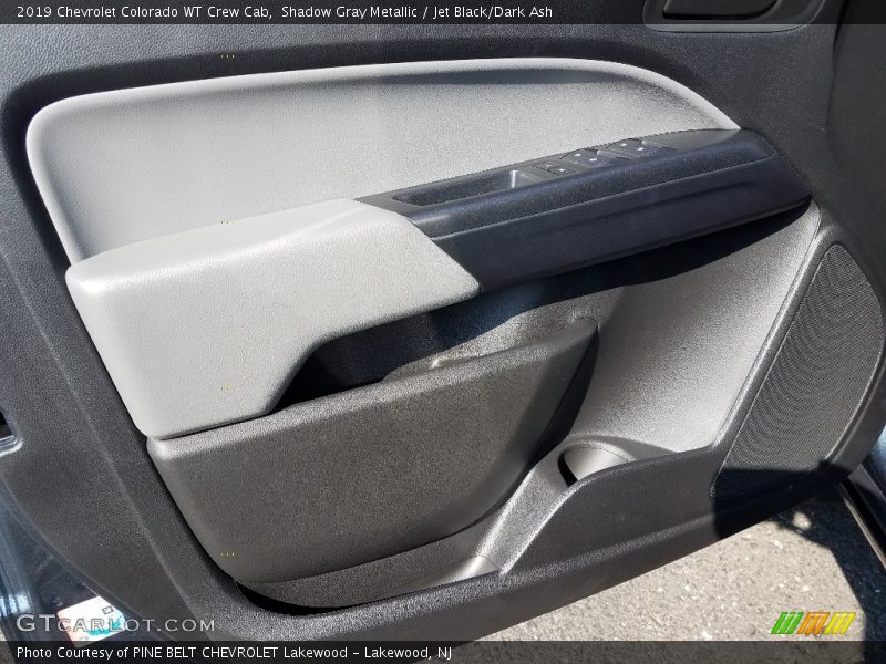 Shadow Gray Metallic / Jet Black/Dark Ash 2019 Chevrolet Colorado WT Crew Cab