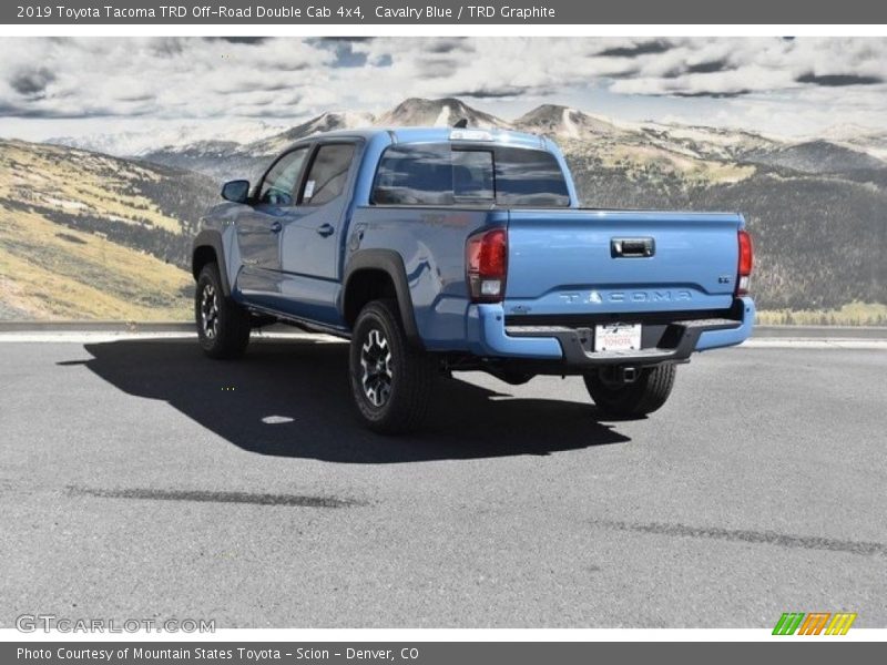 Cavalry Blue / TRD Graphite 2019 Toyota Tacoma TRD Off-Road Double Cab 4x4