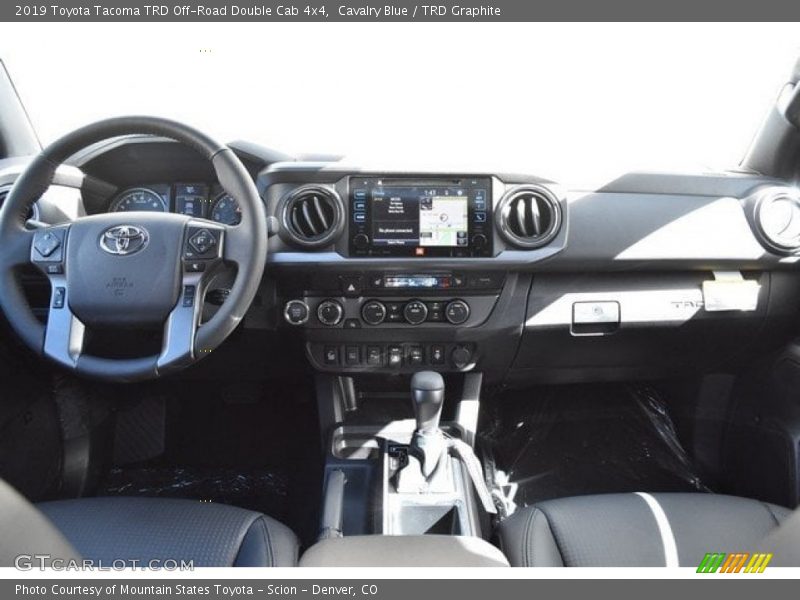 Dashboard of 2019 Tacoma TRD Off-Road Double Cab 4x4