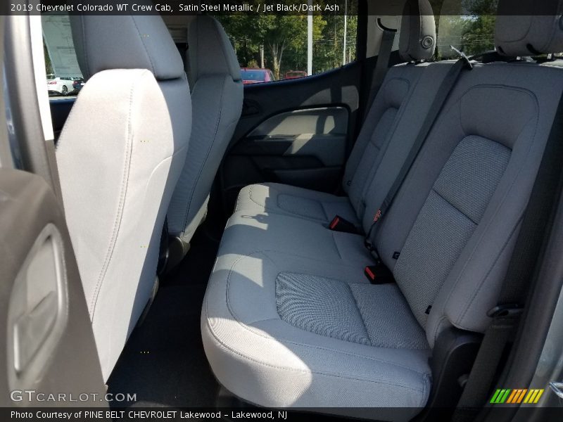 Satin Steel Metallic / Jet Black/Dark Ash 2019 Chevrolet Colorado WT Crew Cab