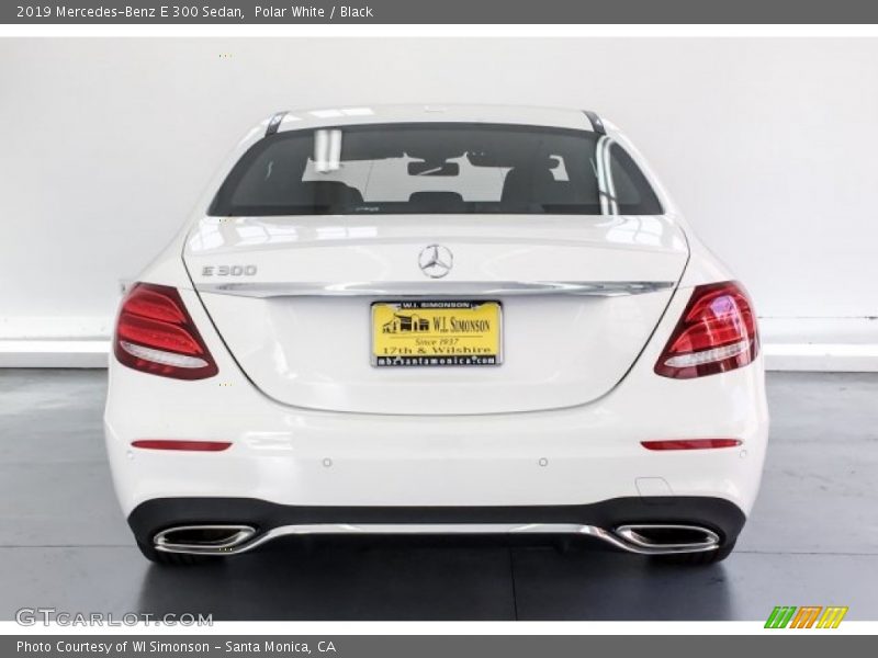 Polar White / Black 2019 Mercedes-Benz E 300 Sedan