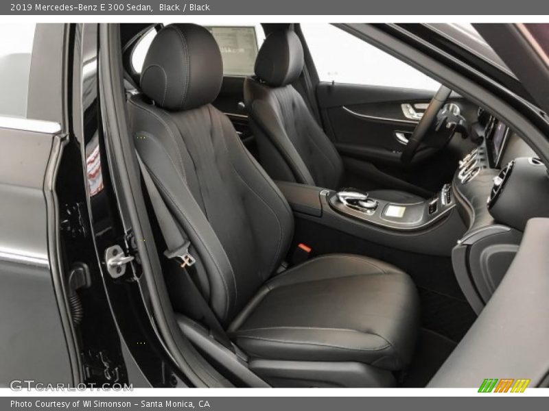 Black / Black 2019 Mercedes-Benz E 300 Sedan