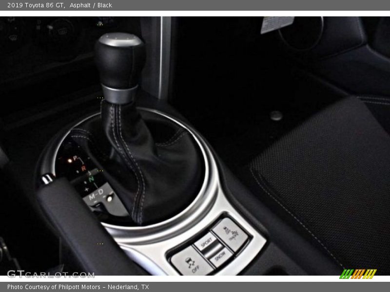  2019 86 GT 6 Speed Automatic Shifter
