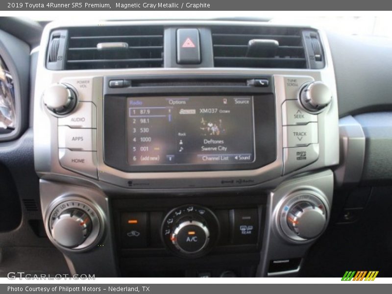 Magnetic Gray Metallic / Graphite 2019 Toyota 4Runner SR5 Premium