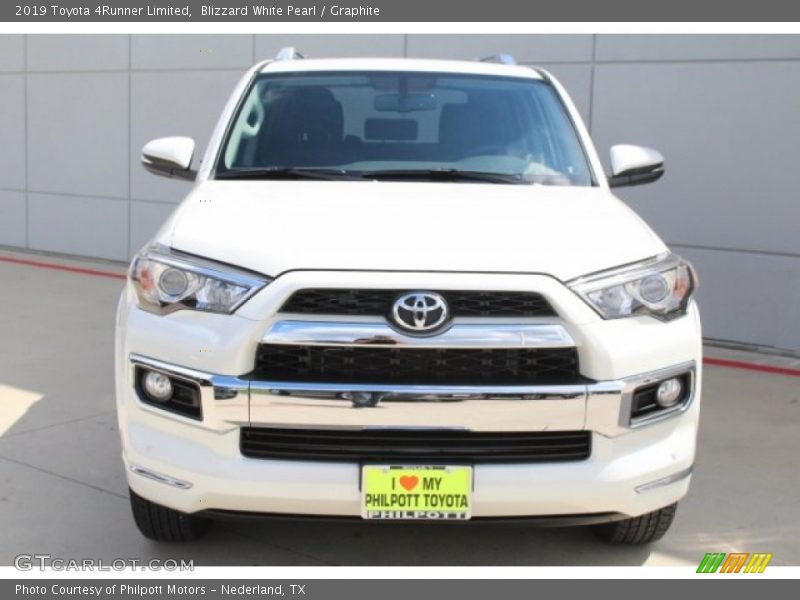 Blizzard White Pearl / Graphite 2019 Toyota 4Runner Limited