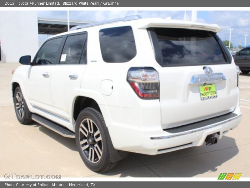 Blizzard White Pearl / Graphite 2019 Toyota 4Runner Limited