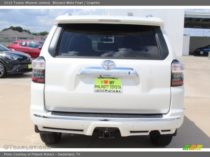 Blizzard White Pearl / Graphite 2019 Toyota 4Runner Limited