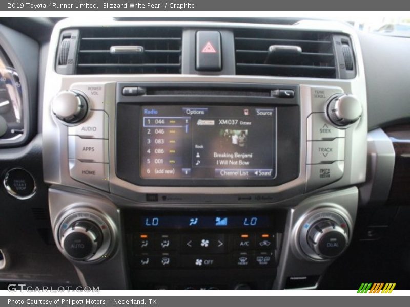 Controls of 2019 4Runner Limited