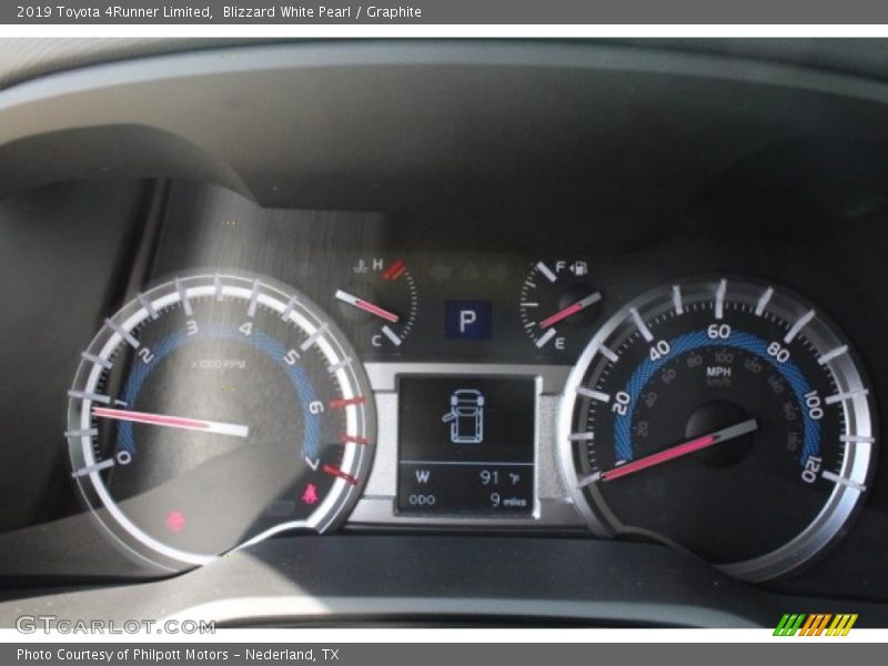  2019 4Runner Limited Limited Gauges