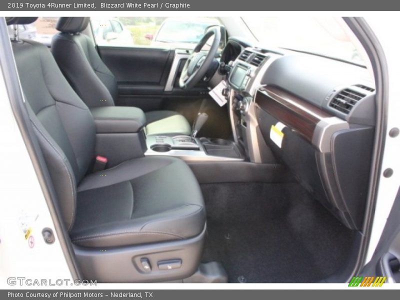 Front Seat of 2019 4Runner Limited