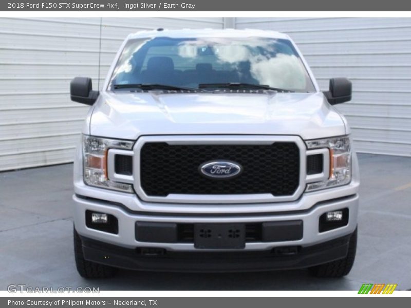 Ingot Silver / Earth Gray 2018 Ford F150 STX SuperCrew 4x4