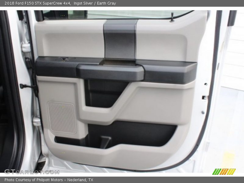 Ingot Silver / Earth Gray 2018 Ford F150 STX SuperCrew 4x4