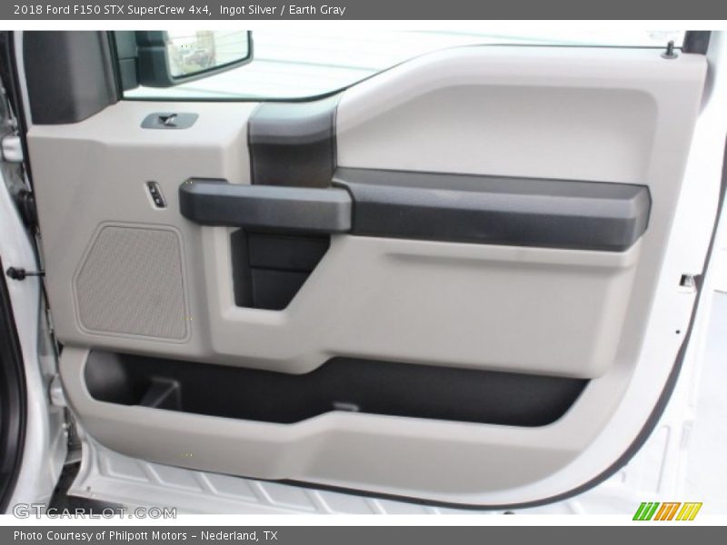 Ingot Silver / Earth Gray 2018 Ford F150 STX SuperCrew 4x4