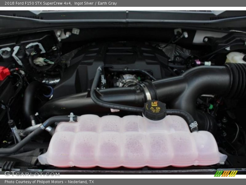 Ingot Silver / Earth Gray 2018 Ford F150 STX SuperCrew 4x4