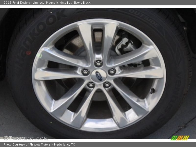 Magnetic Metallic / Ebony Black 2018 Ford Explorer Limited