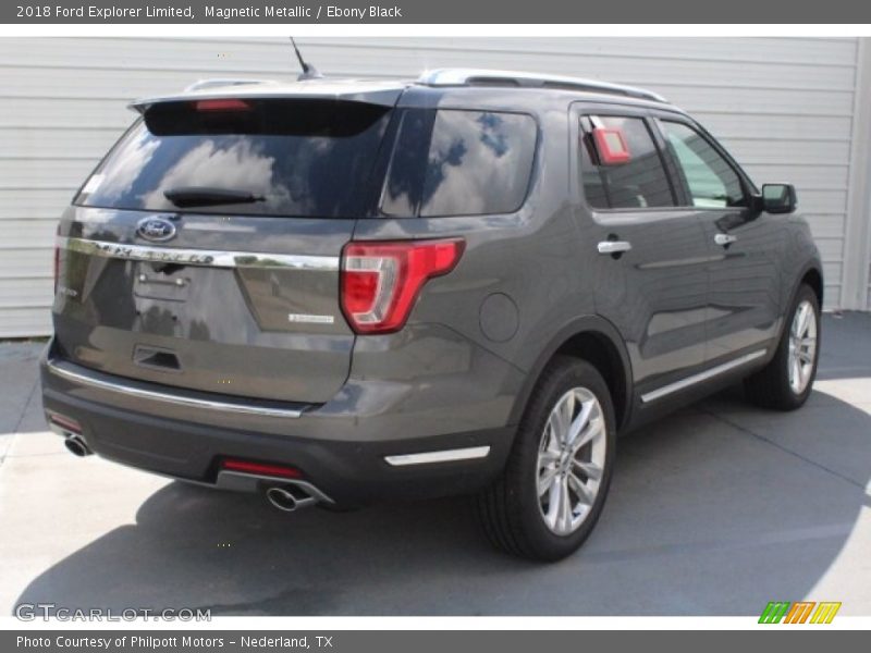 Magnetic Metallic / Ebony Black 2018 Ford Explorer Limited