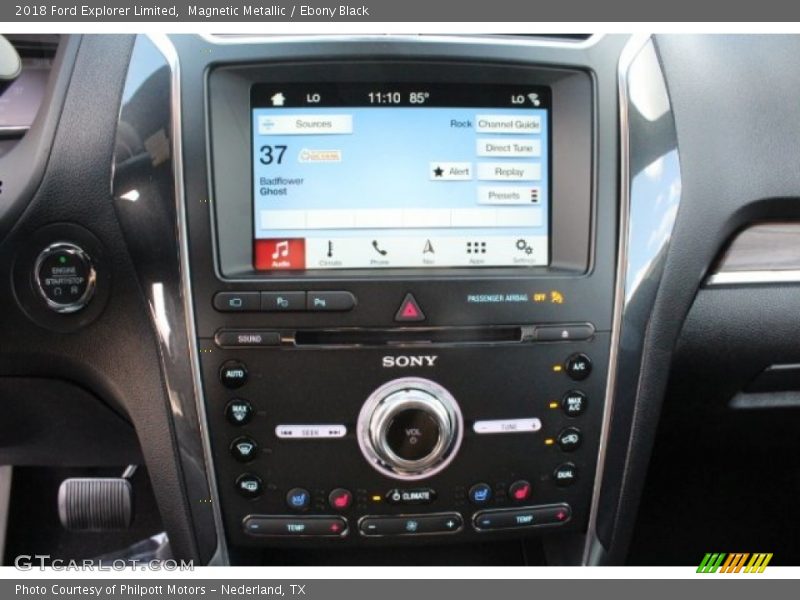 Magnetic Metallic / Ebony Black 2018 Ford Explorer Limited