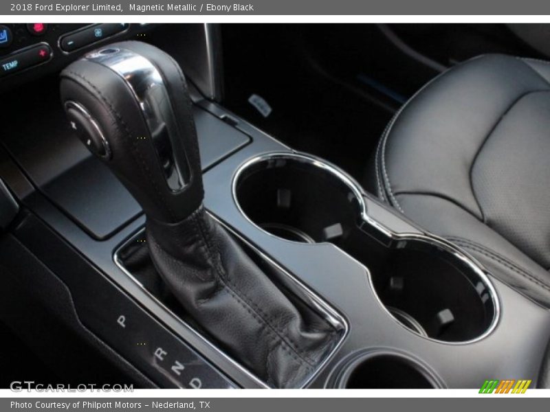 Magnetic Metallic / Ebony Black 2018 Ford Explorer Limited