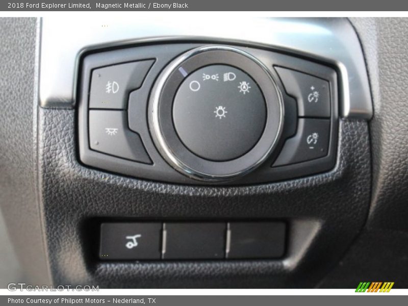 Magnetic Metallic / Ebony Black 2018 Ford Explorer Limited