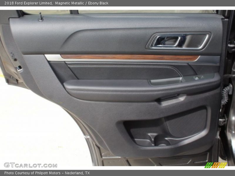 Magnetic Metallic / Ebony Black 2018 Ford Explorer Limited