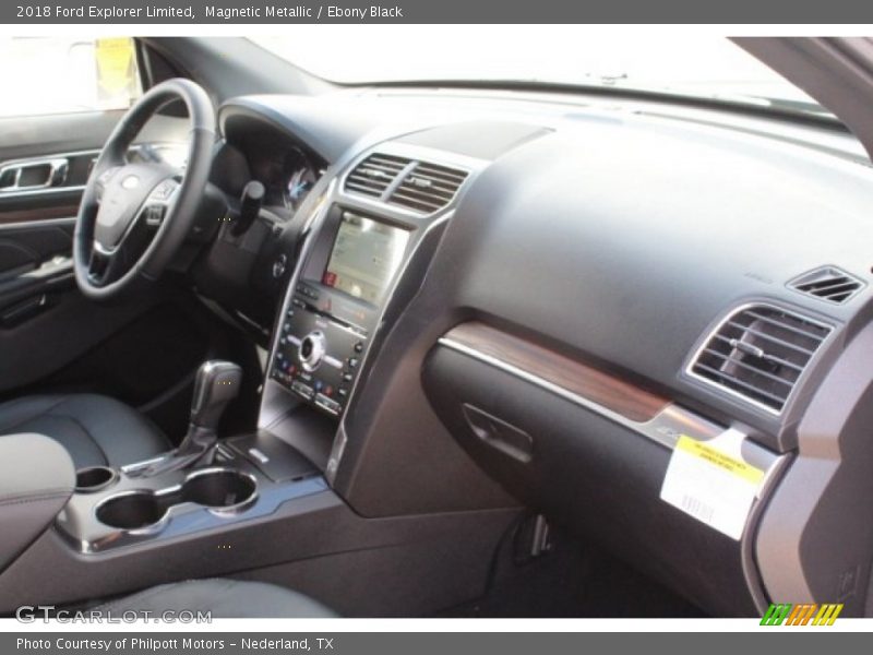 Magnetic Metallic / Ebony Black 2018 Ford Explorer Limited