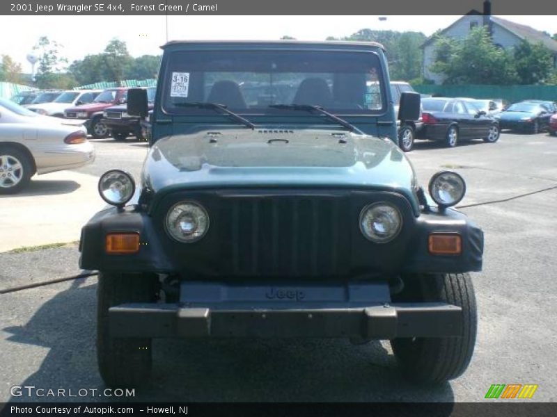 Forest Green / Camel 2001 Jeep Wrangler SE 4x4