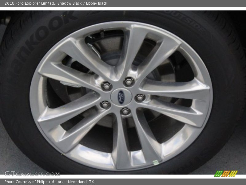 Shadow Black / Ebony Black 2018 Ford Explorer Limited