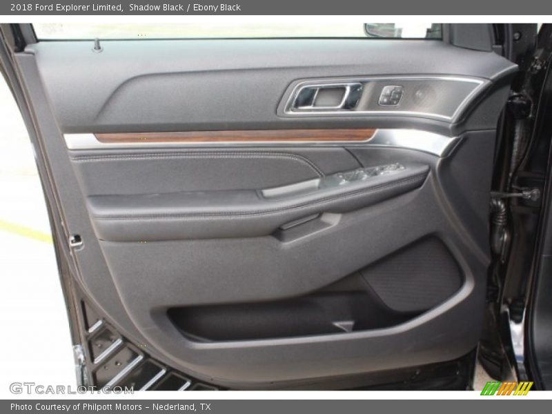 Shadow Black / Ebony Black 2018 Ford Explorer Limited