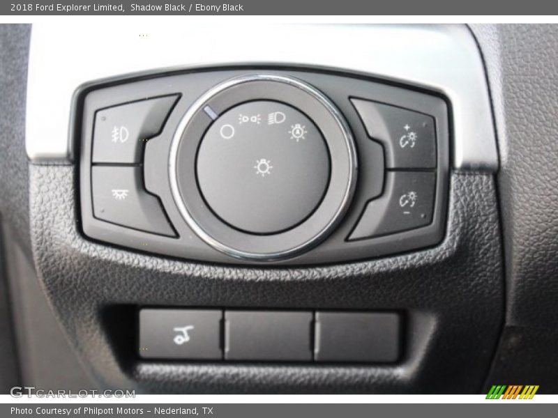 Shadow Black / Ebony Black 2018 Ford Explorer Limited