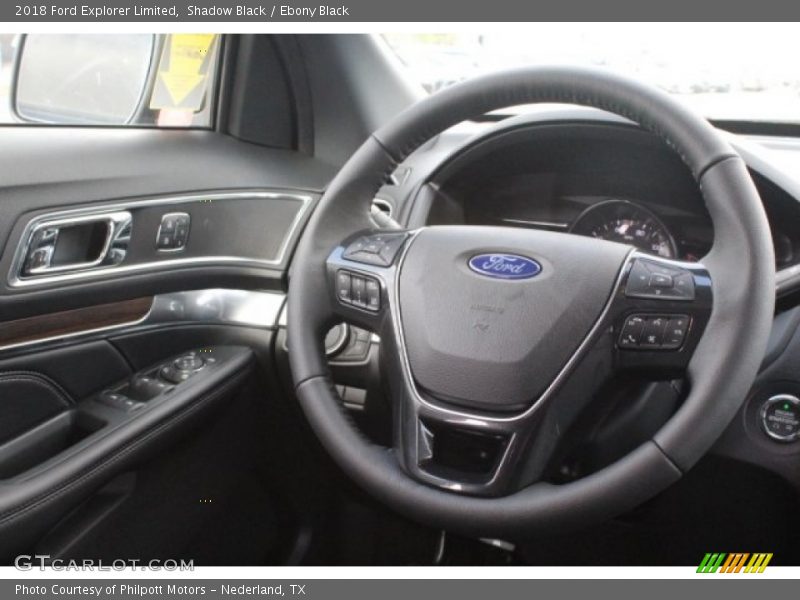 Shadow Black / Ebony Black 2018 Ford Explorer Limited