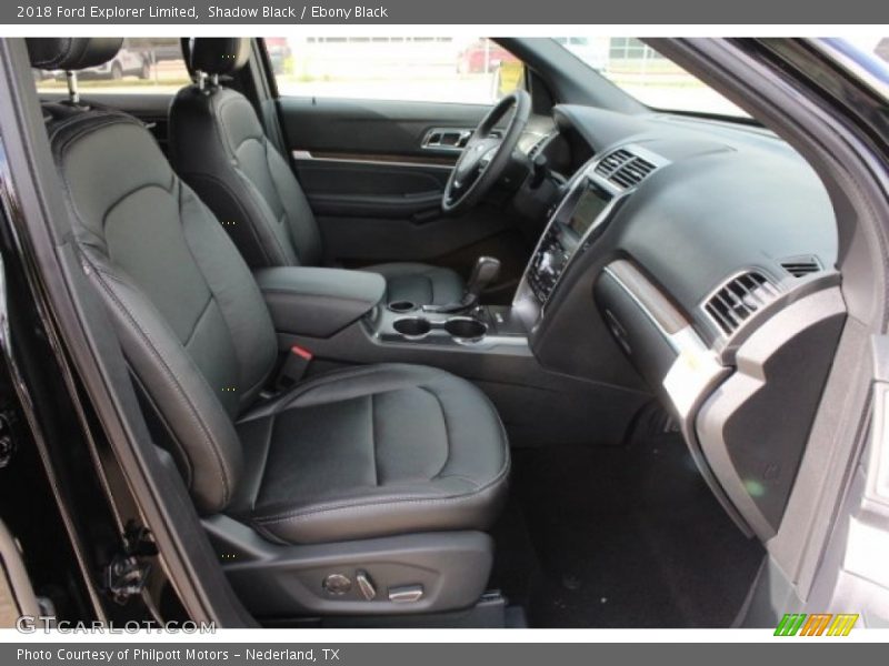 Shadow Black / Ebony Black 2018 Ford Explorer Limited