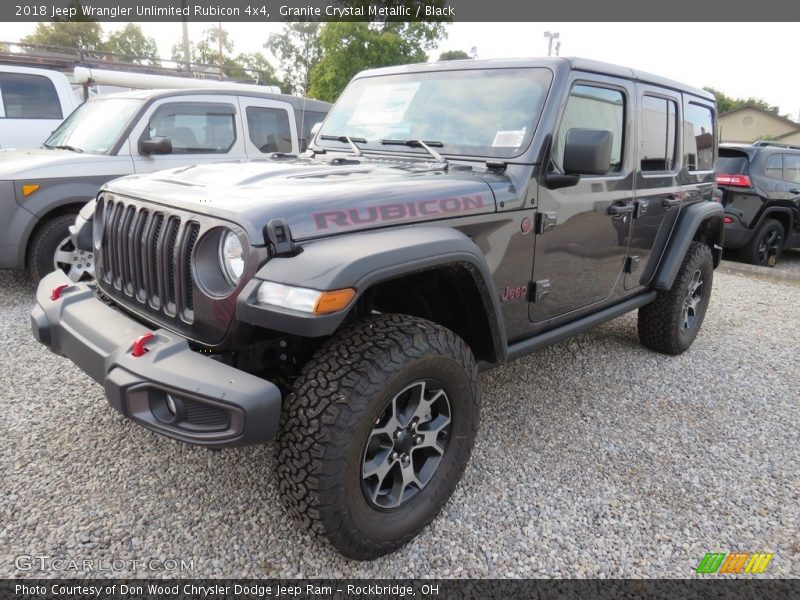  2018 Wrangler Unlimited Rubicon 4x4 Granite Crystal Metallic
