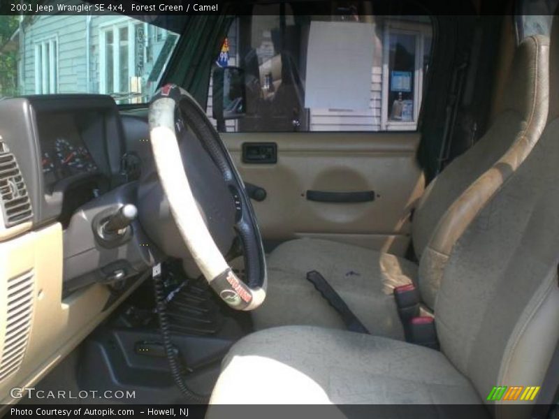 Forest Green / Camel 2001 Jeep Wrangler SE 4x4