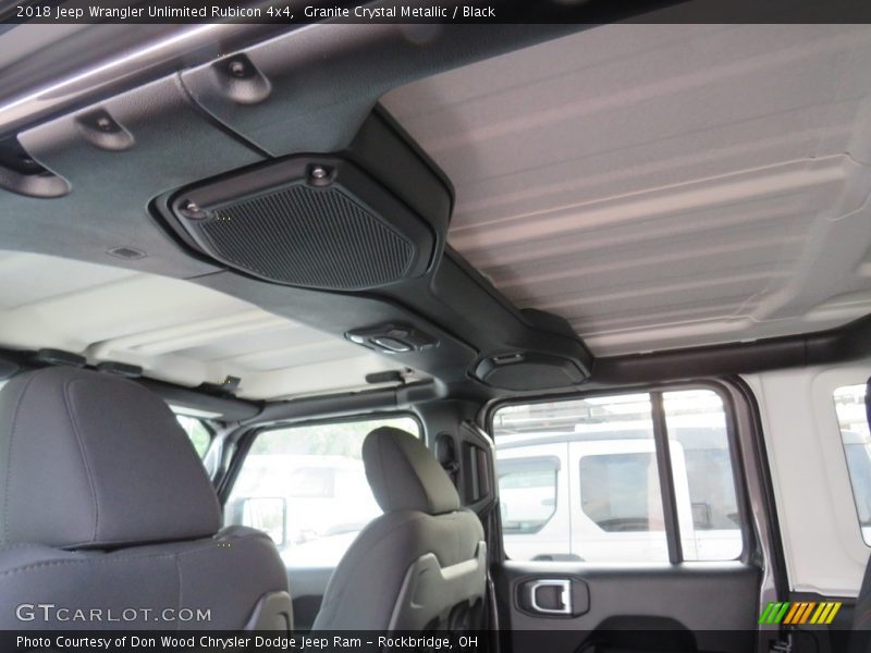 Granite Crystal Metallic / Black 2018 Jeep Wrangler Unlimited Rubicon 4x4