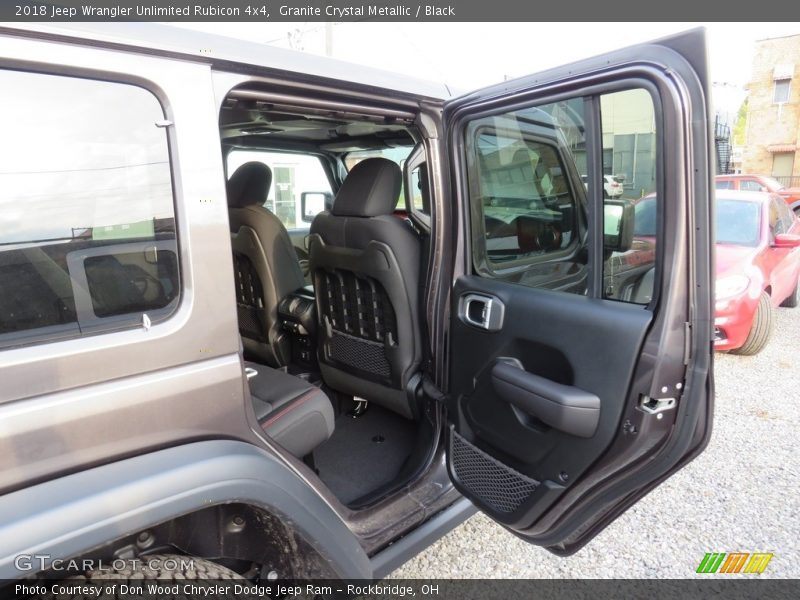 Granite Crystal Metallic / Black 2018 Jeep Wrangler Unlimited Rubicon 4x4