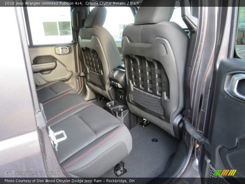 Rear Seat of 2018 Wrangler Unlimited Rubicon 4x4