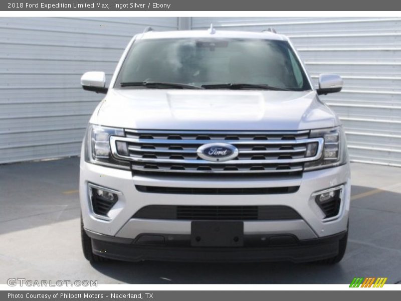 Ingot Silver / Ebony 2018 Ford Expedition Limited Max