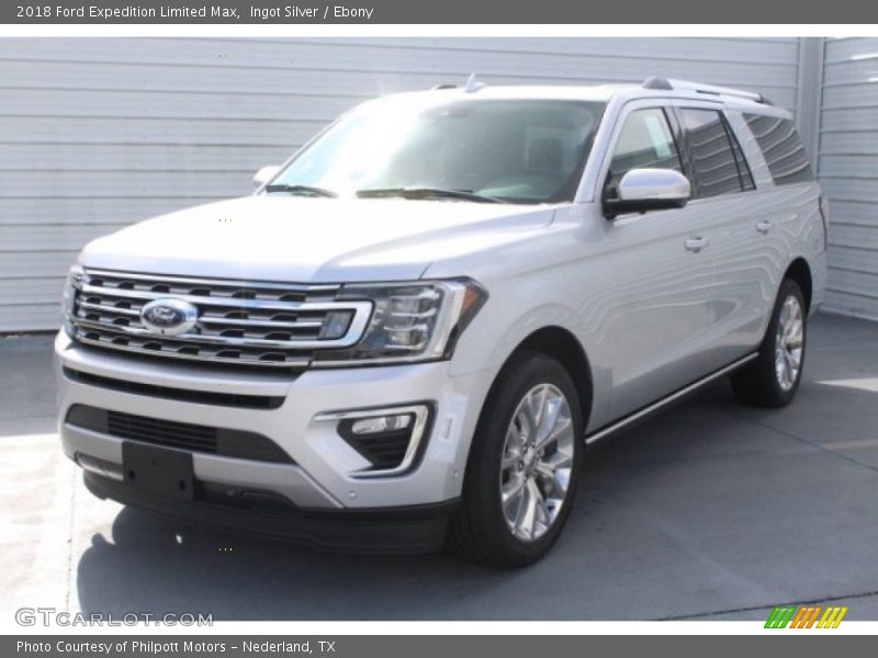 Ingot Silver / Ebony 2018 Ford Expedition Limited Max