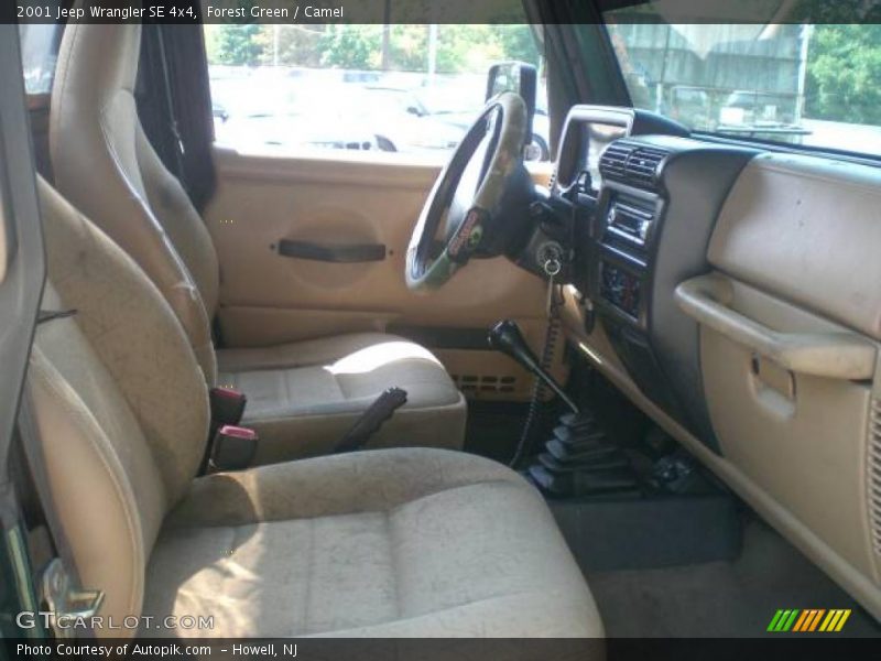 Forest Green / Camel 2001 Jeep Wrangler SE 4x4