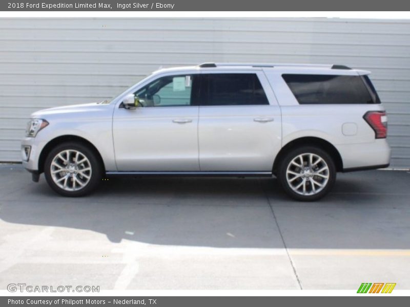 Ingot Silver / Ebony 2018 Ford Expedition Limited Max