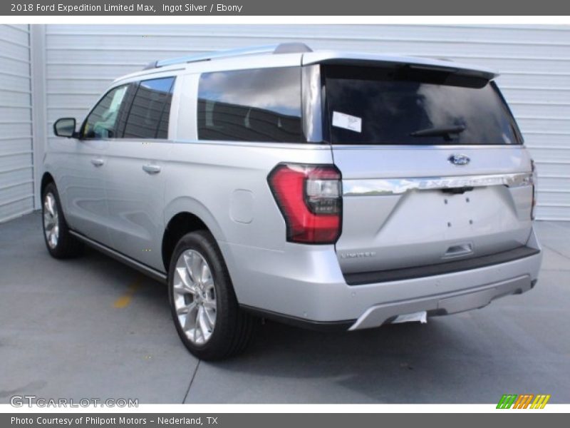 Ingot Silver / Ebony 2018 Ford Expedition Limited Max