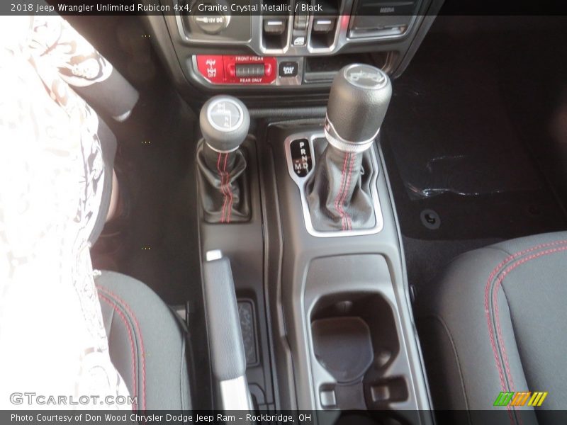 2018 Wrangler Unlimited Rubicon 4x4 8 Speed Automatic Shifter