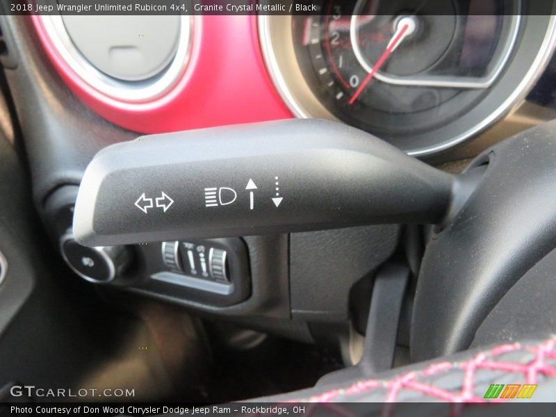 Controls of 2018 Wrangler Unlimited Rubicon 4x4