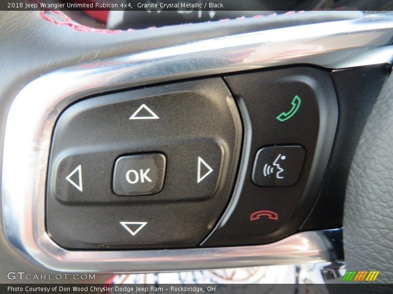  2018 Wrangler Unlimited Rubicon 4x4 Steering Wheel