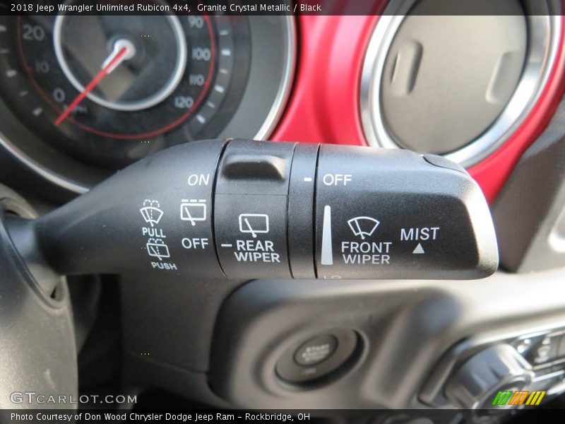 Controls of 2018 Wrangler Unlimited Rubicon 4x4