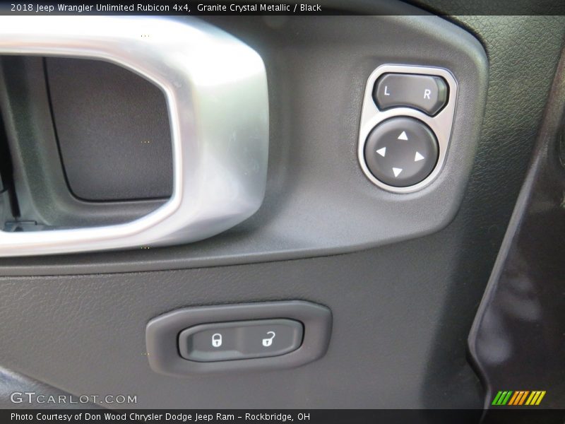 Granite Crystal Metallic / Black 2018 Jeep Wrangler Unlimited Rubicon 4x4
