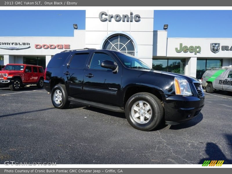 Onyx Black / Ebony 2013 GMC Yukon SLT
